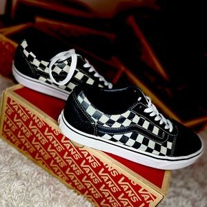 CANVAS CHECKERED WMNS VANS